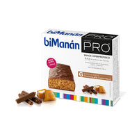 "Bimanán Befit Barritas Chocolate y Caramelo 6uds"