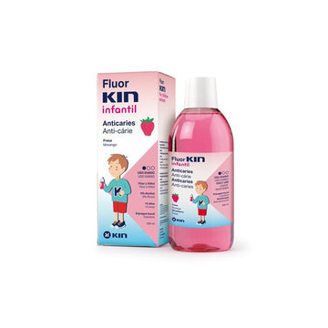 "Fluorkin Infantil Enjuague Fresa 500ml"