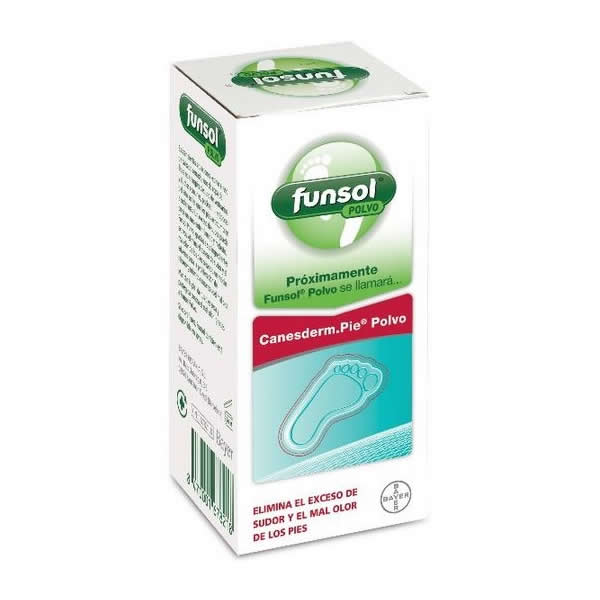 "Funsol Polvo Exceso Sudoración Y Mal Olor Pies 60g"