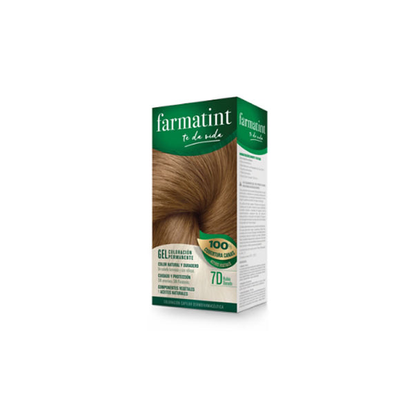 "Farmatint Gel Colorazione Permanente 7D Dark Blonde 150ml"