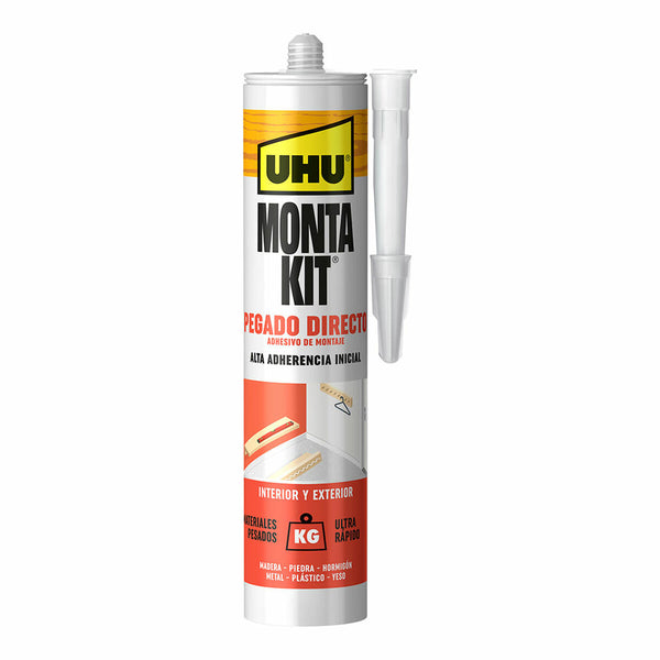 Scellant/Adhésif UHU 6310642 Montakit Professionnel Blanc