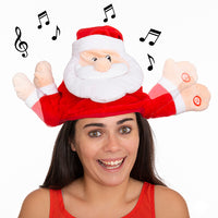 Santa Claus Hat with Movement and Sound