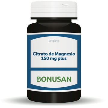 "Bonusan Citrato De Magnesio Plus 150 Mg 60 Tabletas"