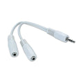 Audio Jack Adapter GEMBIRD CCA-415W White