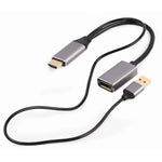 DisplayPort to HDMI Adapter GEMBIRD A-HDMIM-DPF-02 Black 4K Ultra HD