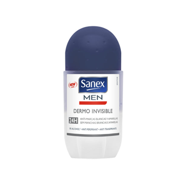 "Sanex Men Dermo Invisible Deodorante Roll On 50ml"