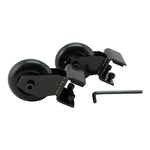 Wheels Securit Black 0,6 x 1,2 x 0,9 cm 2 Units