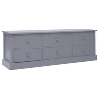 Hall Bench Dark Grey 115x30x40 cm Wood