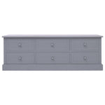 Hall Bench Dark Grey 115x30x40 cm Wood