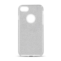 Glitter 3in1 case for iPhone 13 Mini 5,4&quot; silver