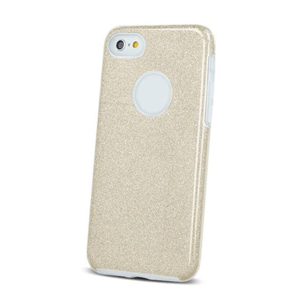 Glitter 3in1 case for iPhone 13 Mini 5,4&quot; gold