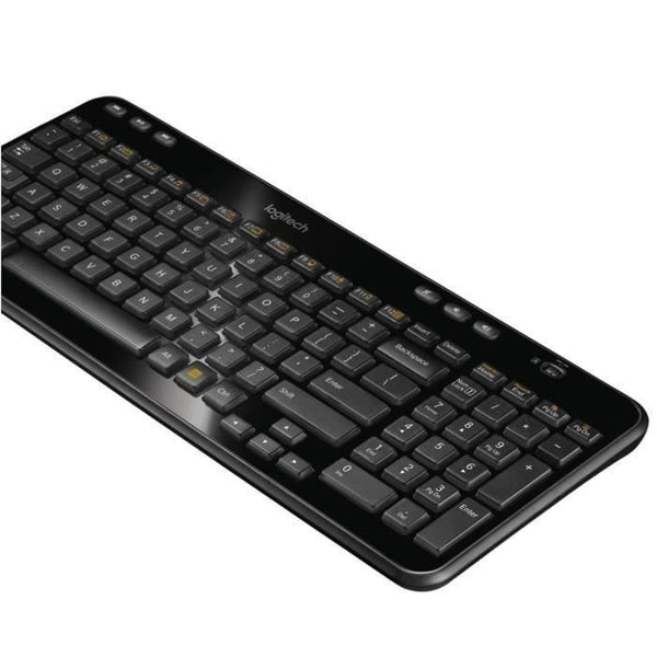 LOGITECH - Clavier sans fil K360 - AZERTY - Noir