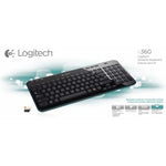 LOGITECH - Clavier sans fil K360 - AZERTY - Noir