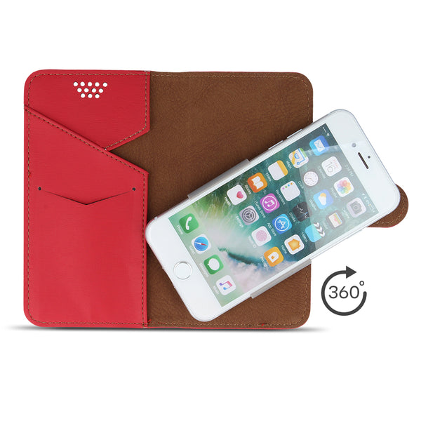 Smart Universal Rotating case 4,5-5,0&quot; 69x141 red