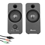 NGS Multimedia Speaker SB350 Alim.USB Jack3.5mm Nero