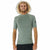 Bade-T-Shirt Rip Curl  Dawn Patrol Perf Grau