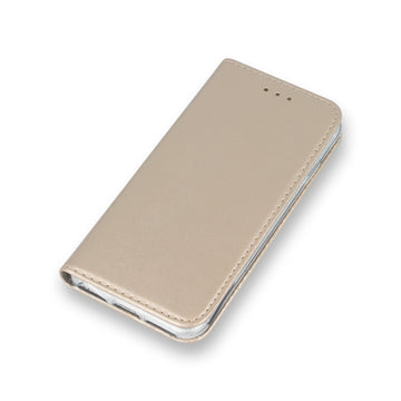 Smart Magnetic case for Samsung Galaxy J3 2016 J320 gold