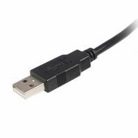 USB A to USB B Cable Startech USB2HAB5M            Black