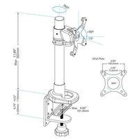 Screen Table Support Startech ARMPIVOT