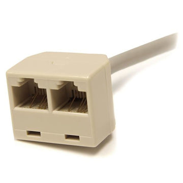 UTP Category 6 Rigid Network Cable Startech RJ45SPLITTER 0,33 m