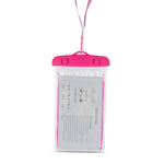 Waterproof case Glow 4,8 - 5,8&quot; pink