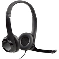 LOGITECH - Casque micro filaire USB H390 - Noir