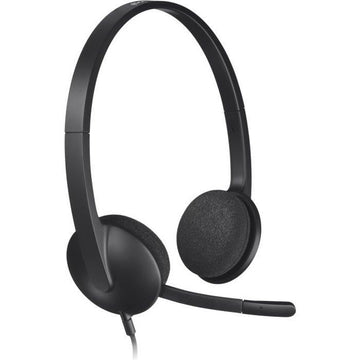 LOGITECH -  Casque filaire USB Stereo H340 - Noir