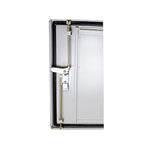 9Ru 600Mm Wide Grey Outdoor Wall Mount Cabinet