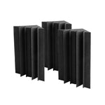 Alpha 40pcs Studio Acoustic Foam Corner Bass Trap Sound Absorption Treatment