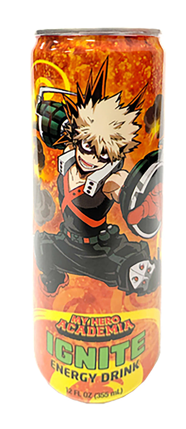 My Hero Academia Bakugo Ignite 12oz Energy Drink § 1 Can