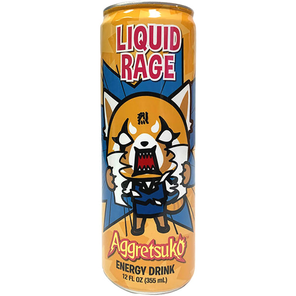 Sanrio Aggretsuko Liquid Rage 12oz Energy Drink § 1 Can