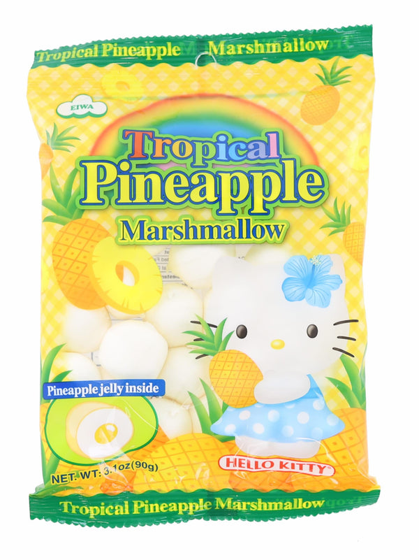 Hello Kitty Marshmallow Pineapple Filled Candy § 3.1 Ounce Pack