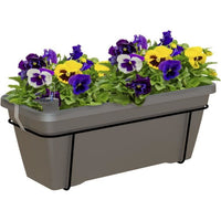 ARTEVASI - Kit balcon jard venezia l a.-arros 60cm anthracite 57,9 x 24,3 x h22 cm - 1,31l