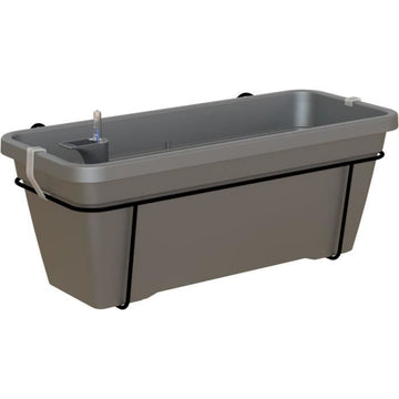 ARTEVASI - Kit balcon jard venezia l a.-arros 60cm anthracite 57,9 x 24,3 x h22 cm - 1,31l