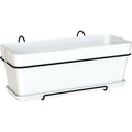 ARTEVASI - Kit Jardiniere capri 50cm v2 blanc 50,2 x 28,5 x h20,7 cm - 1,54l