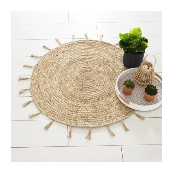 ATMOSPHERA Tapis jute Lurex Cosy D80 cm