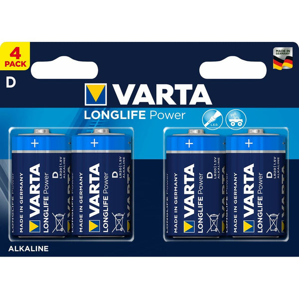 Batteries Varta Longlife Power D Mono LR20 (Refurbished A+)