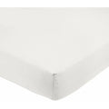 Fitted bottom sheet Microfibre Cream (140 x 200 x 30 cm) (Refurbished A+)