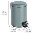 Waste bin with pedal Leman (3L) (Refurbished C)