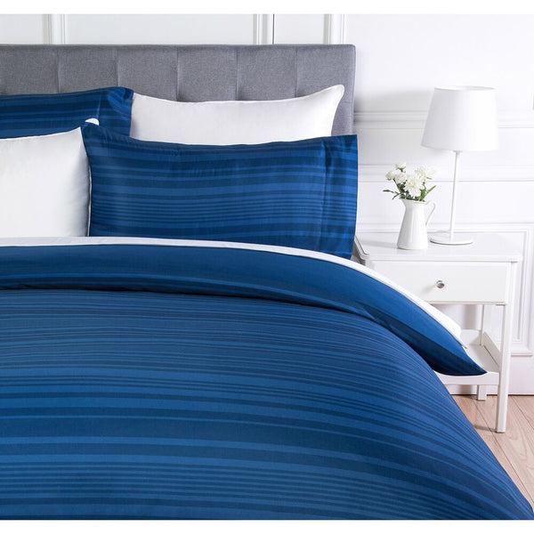 Nordic cover DS5-RBCS-014 Blue Striped (260 x 220 cm) (Refurbished A+)