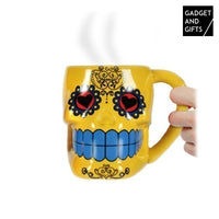 Mexican Skull Ceramic Mug