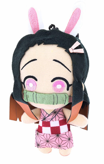 Demon Slayer 6 Inch Tomonui Plush Series 4 § Nezuko (Bunny)