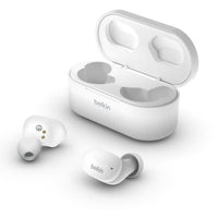 BELKIN SOUNDFORM™ - Écouteurs sans fil Bluetooth True Wireless - IPX5 - 3 tailles d'embouts - 5h autonomie - Blanc