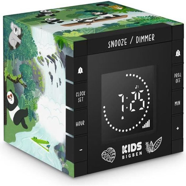 BIGBEN R70PPANDA  Reveil Cube Projecteur Decor Panda