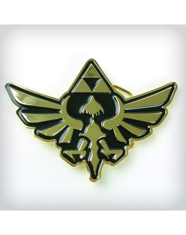 Legend of Zelda Gold Crest Belt Buckle