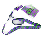 "Kush" Pot Leaf Lanyard with Charm