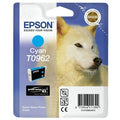 EPSON Cartouche d'encre T0962 Cyan - Loup (C13T09624010)