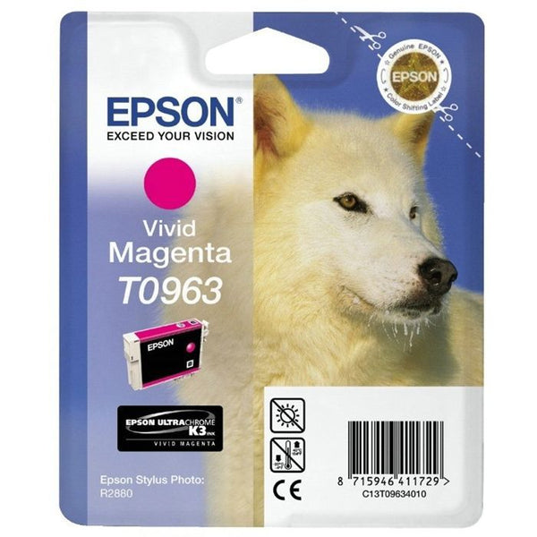 EPSON Cartouche d'encre T0963 Magenta - Loup  (C13T09634010)