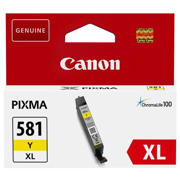 CANON Cartouche d'encre CLI-581Y XL grande capacité Jaune (CLI581XL)