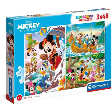 Clementoni - 3x48 pieces - Mickey